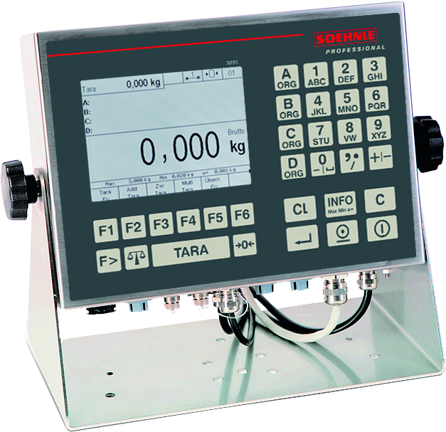 150kg Soehnle Rohrbahnwaage 200mm eichfähig