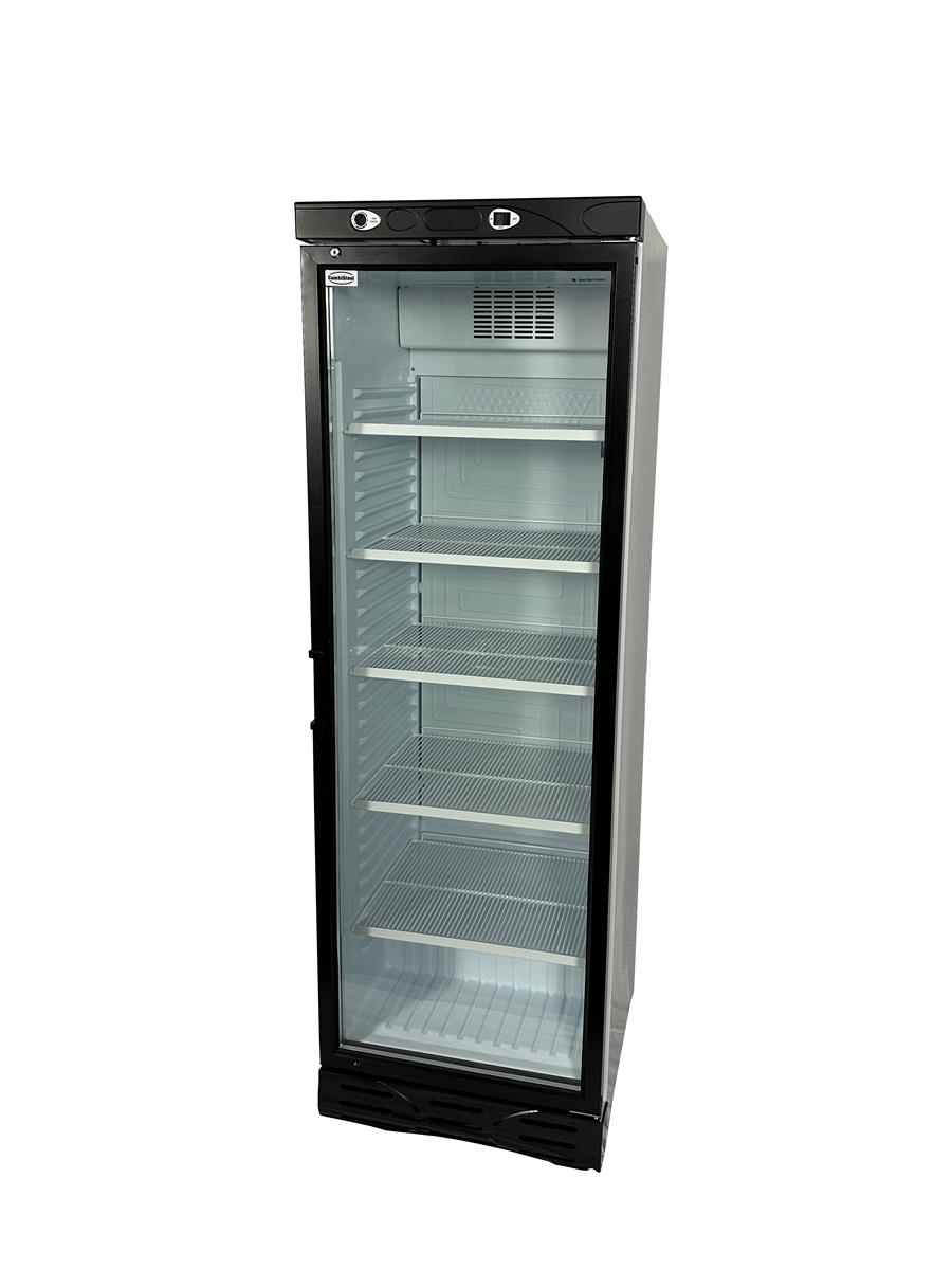 KÜHLSCHRANK 1 GLASTÜR 382L