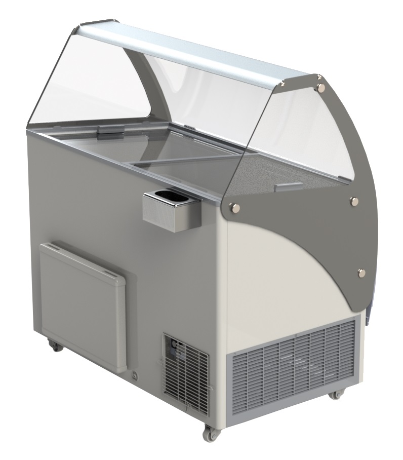 SPEISEISVITRINE CURACAO 10X5 LTR