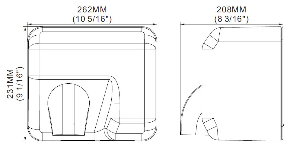 HÄNDETROCKNER HD-04