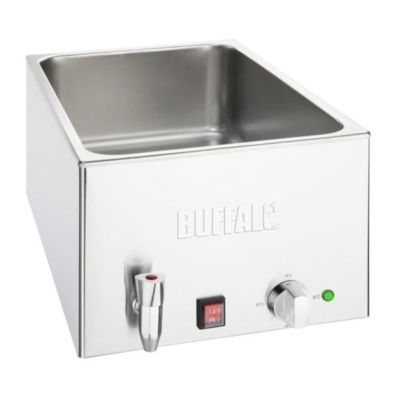 Buffalo Bain-Marie Mit Wasserhahn Ohne Behälter Gn 1 Zu 1