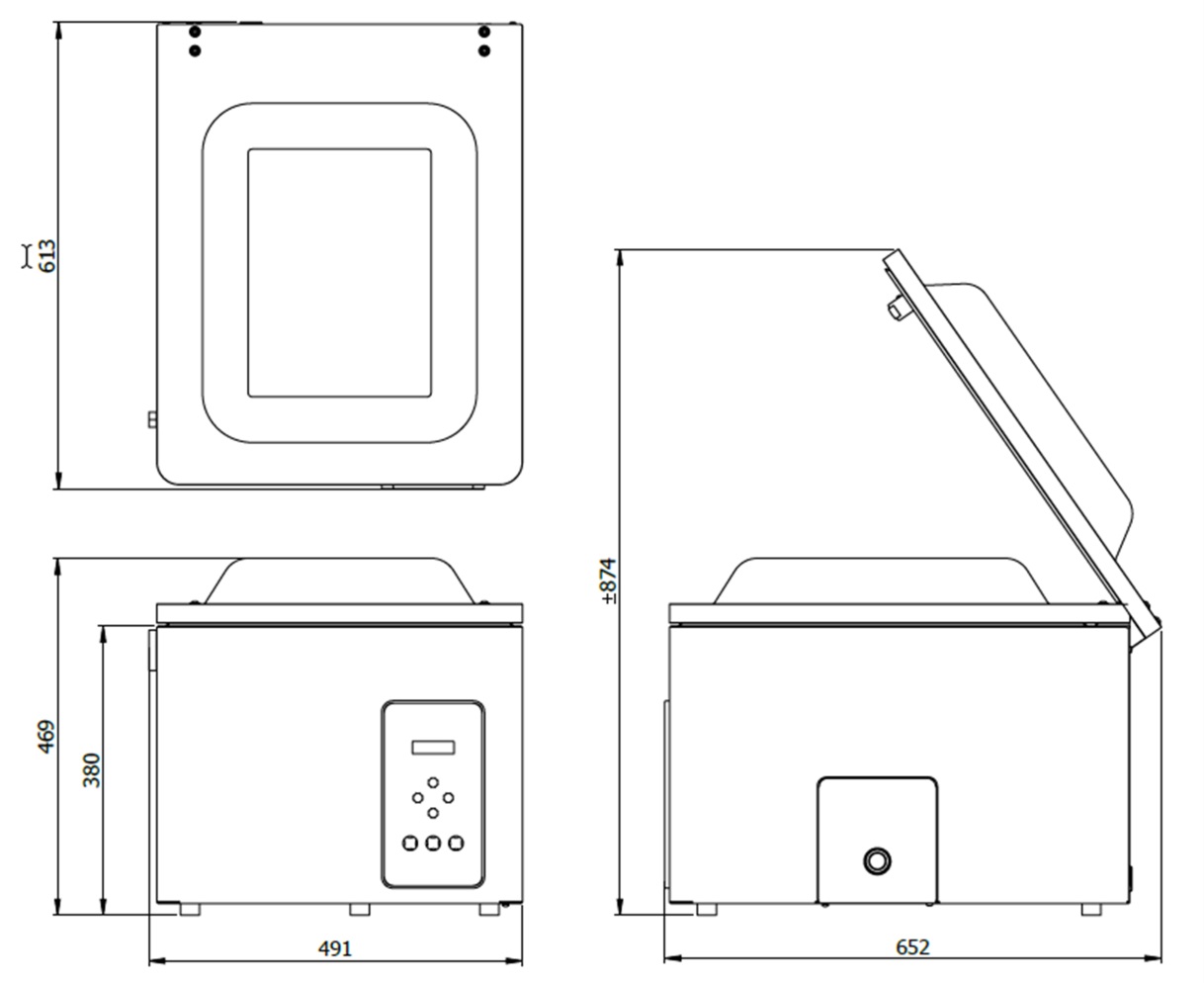 Henkelman Vakuumiergerät Vakuumierer AERO 42XL Kammer Vakuumgerät Sous vide