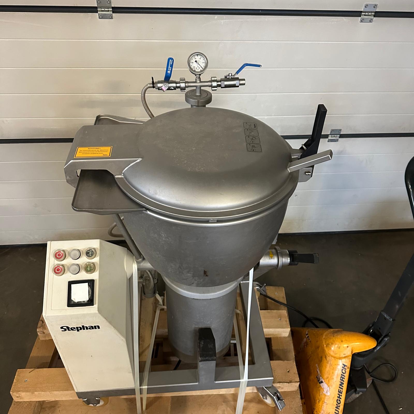 Stephan VM60 Vakuummischer Druckknopf Tumbler gebraucht