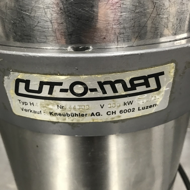 cut-o-mat H4 4 Liter Küchenkutter gebraucht Tischkutter 400V