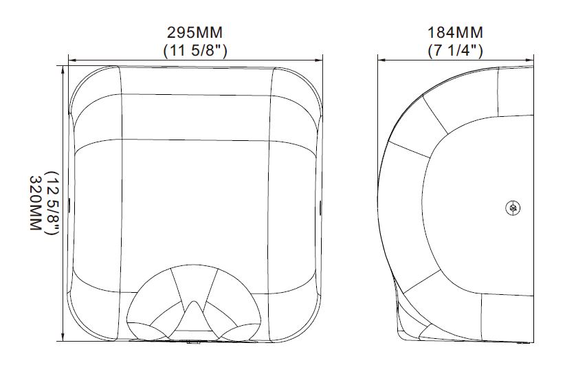 HÄNDETROCKNER HD-00