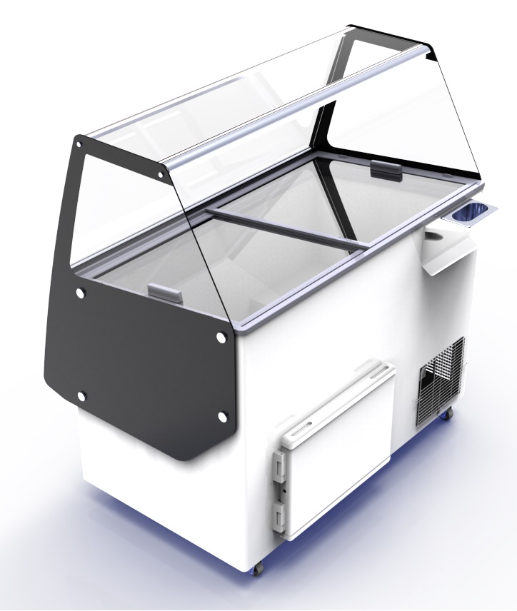 SPEISEISVITRINE IBIZA 8X5 LTR