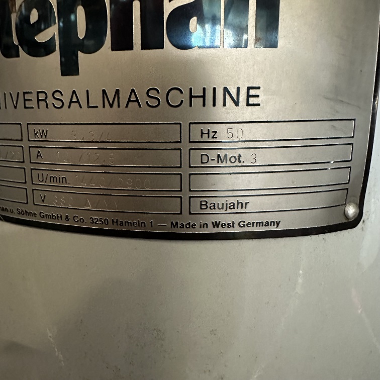 Stephan UM25 Universalmaschine Doppelmantel