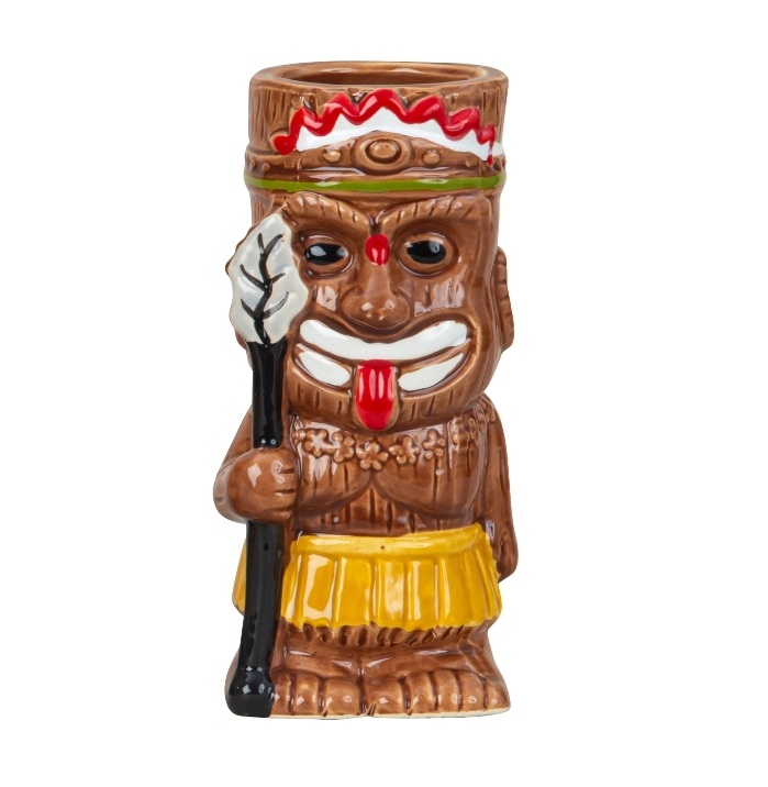 Kopie von 4er TIKI Becher Gläser Muck Cocktailglas SET #1