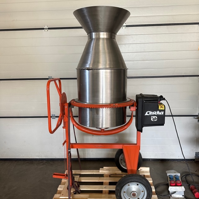 Lescha 165 Liter Freifallmischer Trommelmischer gebraucht