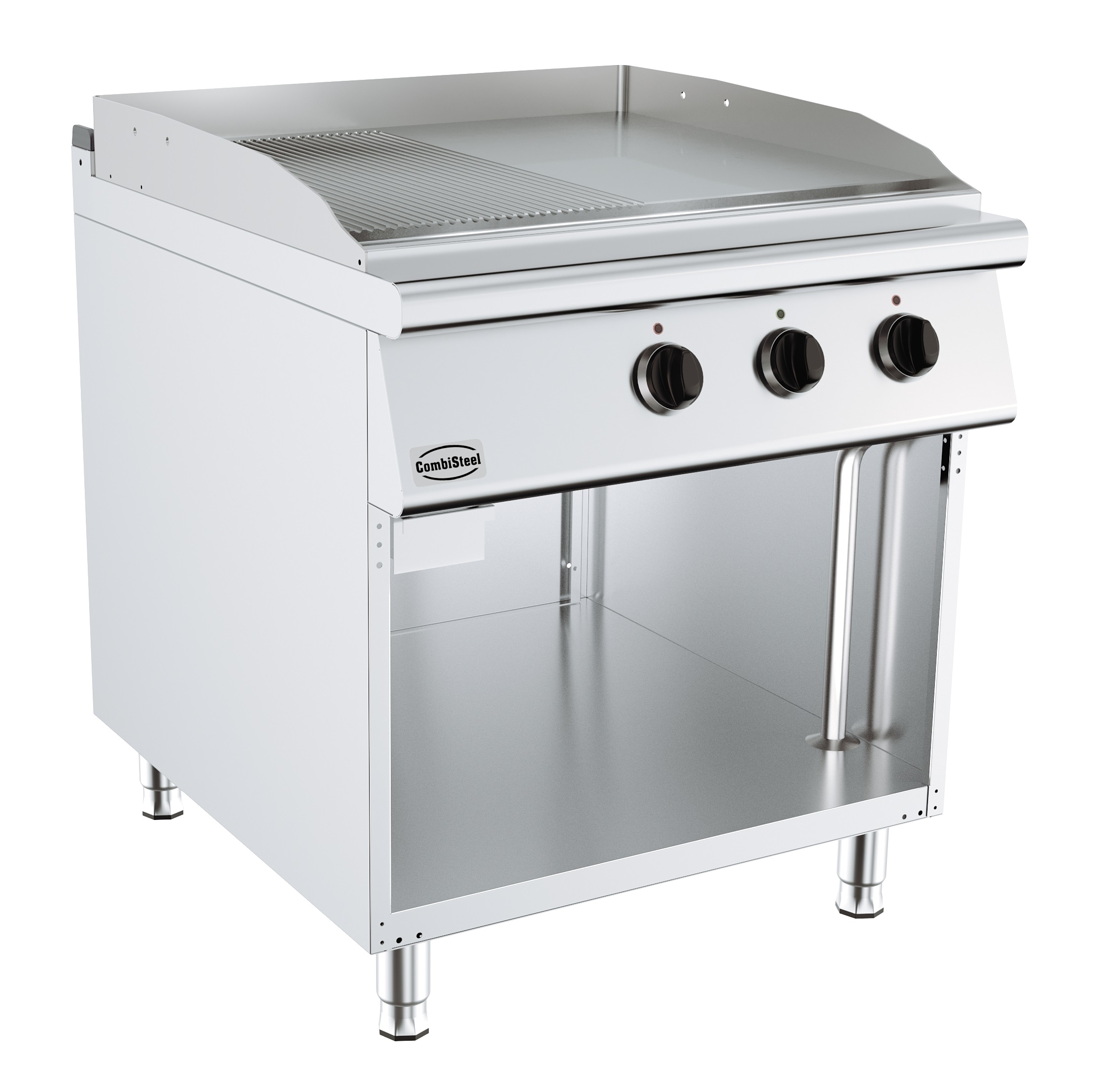 BASE 900 EL. GRILLPLATTE GERILLT