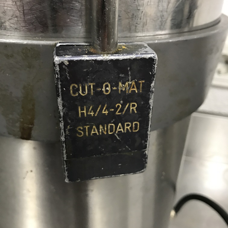 cut-o-mat H4 4 Liter Küchenkutter gebraucht Tischkutter 400V