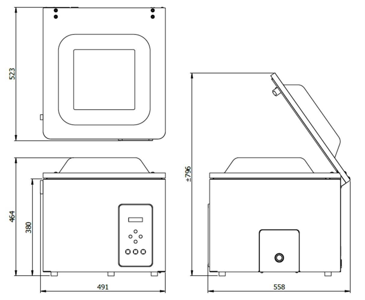 Henkelman Vakuumiergerät Vakuumierer AERO 42+ Kammer Vakuumgerät