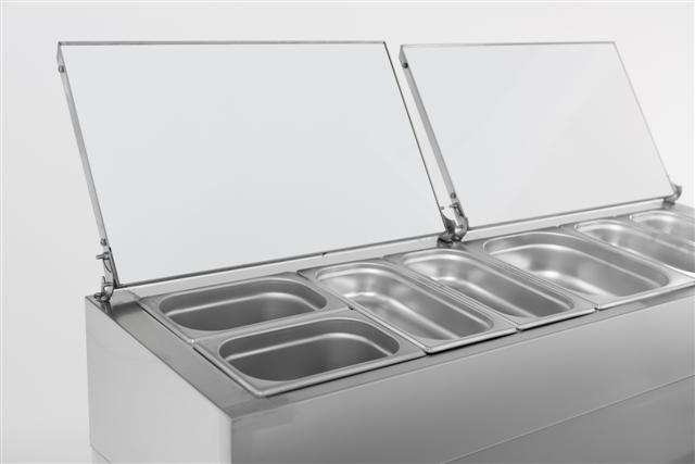 SALADETTE 2 TÜREN 6x1/3GN BEHÄLTER