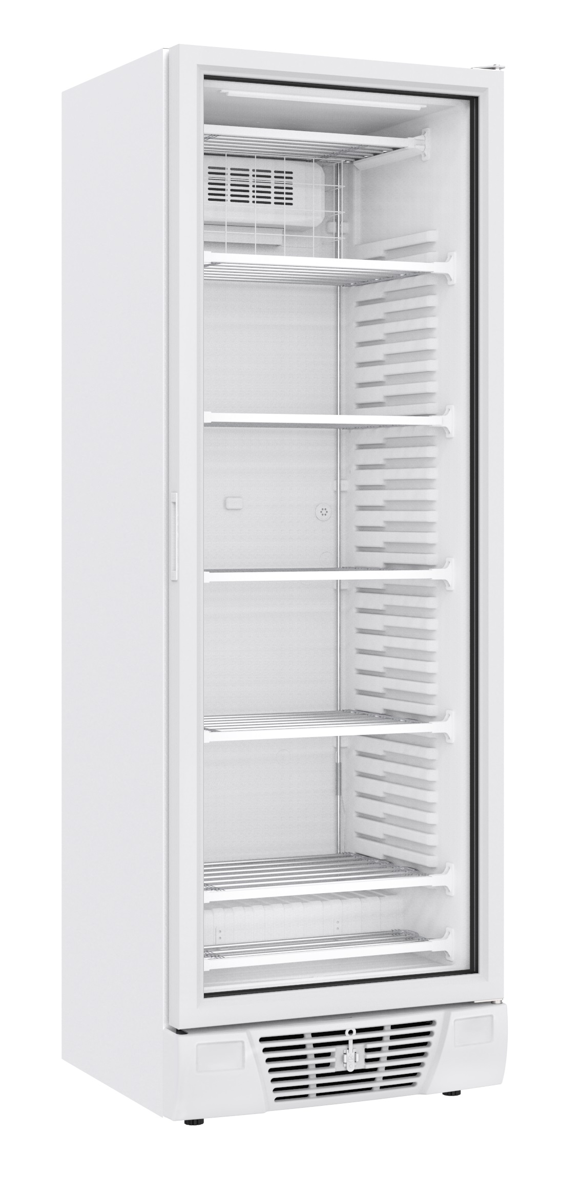 TIEFKÜHLSCHRANK 1 GLASTÜR 382L