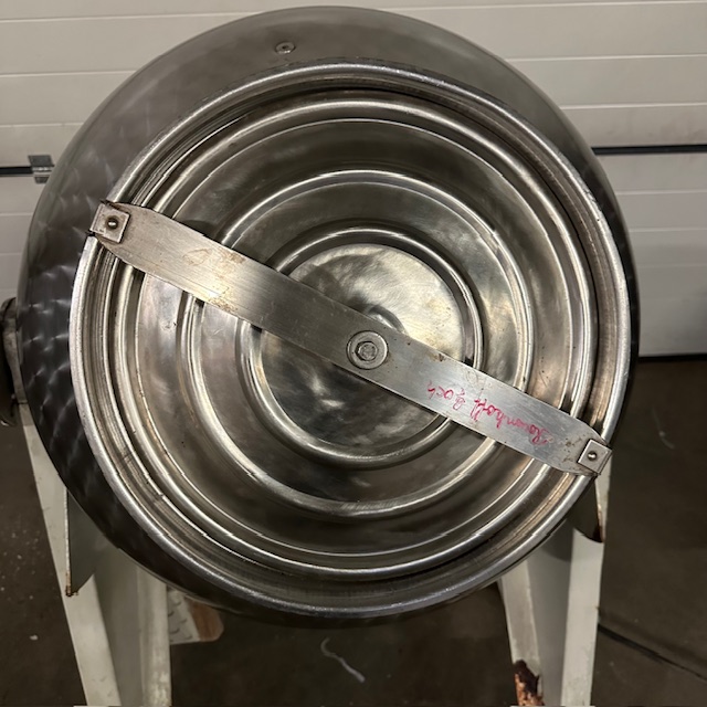 Lescha CM141 Edelstahl Freifallmischer Trommelmischer 140 Liter gebraucht