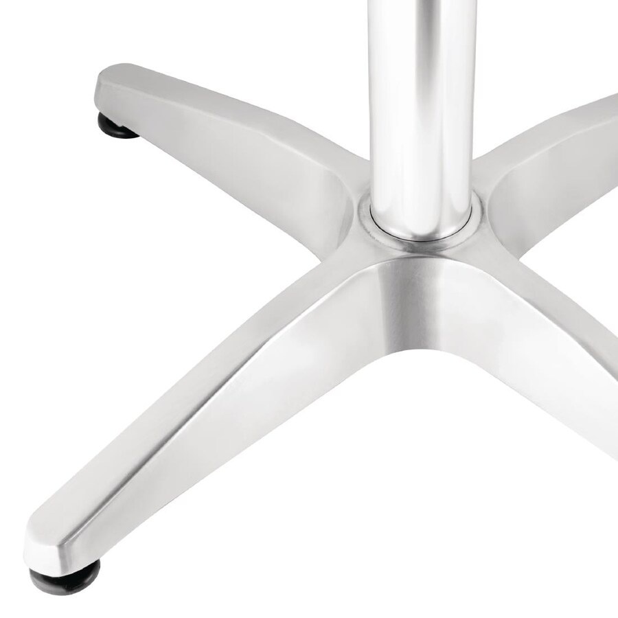 Bolero quadratischer Tisch Eschenholz 1 Bein 70cm