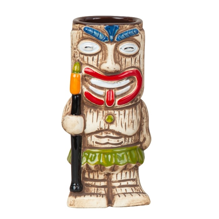 Kopie von 4er TIKI Becher Gläser Muck Cocktailglas SET #1