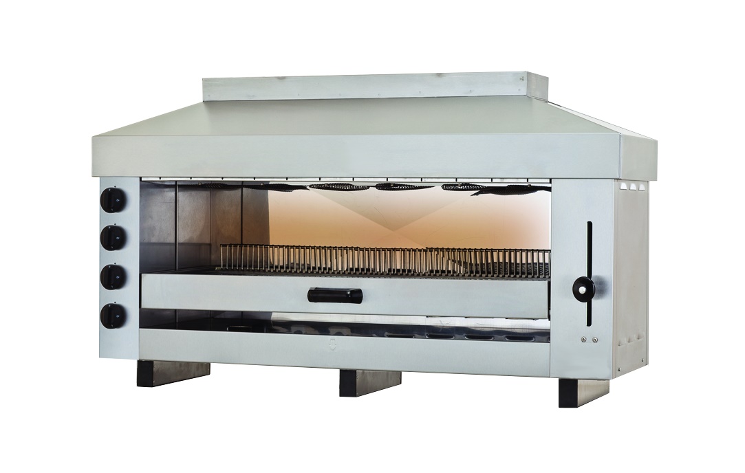 Chefgastro Salamander Gas 4 Heizzonen BxTxH 960x500x720mm