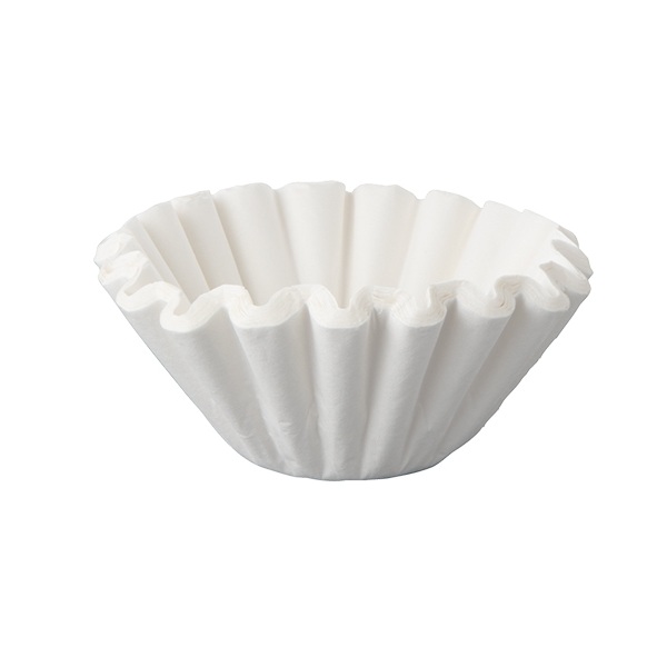 1000 Kaffeefilter weiß gebleicht 90/250 90mm Korbfilter Filterpapier