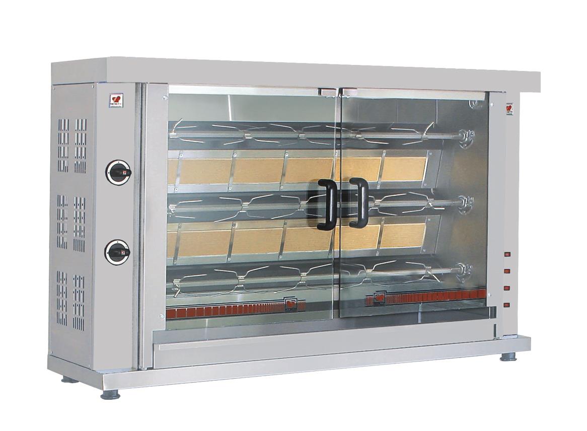 HÄHNCHENGRILL GAS 3 SPIEßEN