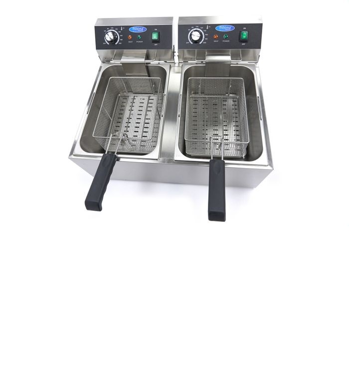 Maxima Elektro Fritteuse - 2 x 11 Liter