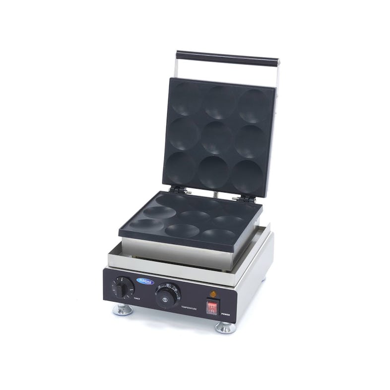 Maxima American Pancake Maker - 9 Stück - Ø 75 x 16 mm - mit Timer